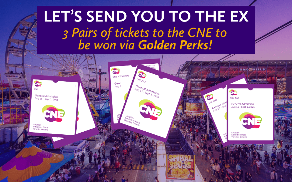 Lets send you to the ex -- 3 pairs of tickets to be won