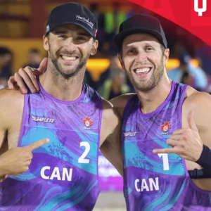 Golden Hawks volleyball alum Sam Schachter (BA '20) qualifies for Paris Olympics