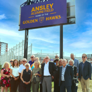 Peter Ansley (BA ’66) donates $1 million in support of Athletics and Recreation at Laurier