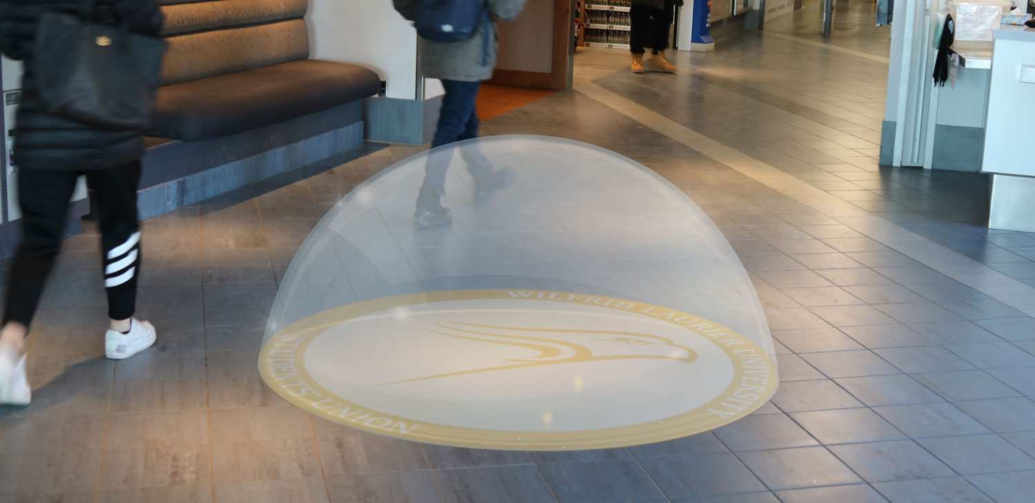 Laurier Alumni Glass Dome To Keep People From Walking On The Hawk Laurier Alumni Glass Dome To Keep People From Walking On The Hawk